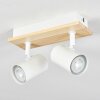 Gesteira ceiling light, ceiling spotlight Ecru, white, 2-light sources