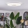 Clora ceiling light LED white, 1-light source, Remote control