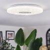 Clora ceiling light LED white, 1-light source, Remote control