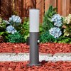 Caserta outdoor socket, pedestal light, path light anthracite, 1-light source, Motion sensor