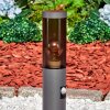 Sessa pedestal light, path light anthracite, 1-light source, Motion sensor