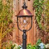 Gascon path light copper, black, 1-light source