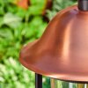 Gascon path light copper, black, 1-light source