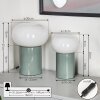 Godrie table lamp Turquoise, 1-light source