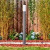 Caserta plug-in light, path light anthracite, 1-light source, Motion sensor