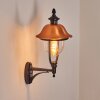 Gascon outdoor wall light, wall light copper, black, 1-light source