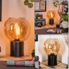 Koyoto globe light, desk lamp, table lamp 20 cm Amber, 1-light source