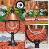 Gascon path light copper, black, 1-light source