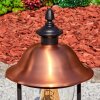 Gascon path light copper, black, 1-light source