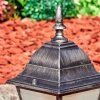 Naofe pedestal light, path light black, silver, 1-light source