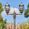 Lentua lamp post, path light gold, black, 2-light sources