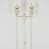 Lentua lamp post, path light gold, white, 2-light sources