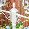 Lentua lamp post, path light white, 2-light sources