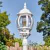 Lentua lamp post, path light white, 1-light source