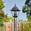 Naofe lamp post, path light black, silver, 1-light source