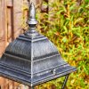 Naofe lamp post, path light black, silver, 1-light source