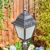 Naofe lamp post, path light black, silver, 1-light source