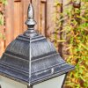 Naofe lamp post, path light black, silver, 1-light source