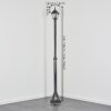 Naofe lamp post, path light black, silver, 1-light source