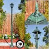 Naofe lamp post, path light green, black, 1-light source