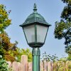 Naofe lamp post, path light green, black, 1-light source