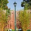 Naofe lamp post, path light green, black, 1-light source