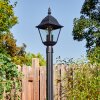 Naofe lamp post, path light black, 1-light source