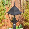 Naofe lamp post, path light black, 1-light source