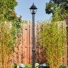 Naofe lamp post, path light black, 1-light source