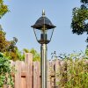 Naofe lamp post, path light gold, black, 1-light source