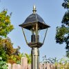 Naofe lamp post, path light gold, black, 1-light source