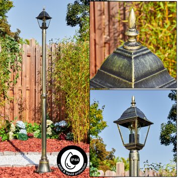 Naofe lamp post, path light white, 1-light source