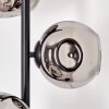 Ripoll floor lamp chrome, Smoke-coloured, 3-light sources