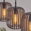 Bystrup hanging light, pendant light black, 3-light sources