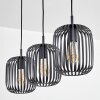 Bystrup hanging light, pendant light black, 3-light sources