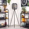 Bystrup floor lamp black, 1-light source