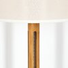 Bassagoda floor lamp brown, Ecru, black, 1-light source