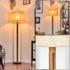 Sabadim floor lamp brown, Ecru, black, 1-light source