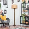 Cavaca floor lamp brown, Ecru, black, 1-light source