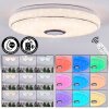 Cham ceiling light LED white, 1-light source, Remote control, Colour changer