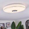 Cham ceiling light LED white, 1-light source, Remote control, Colour changer