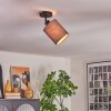 Lendemarke ceiling light, ceiling spotlight black, 1-light source