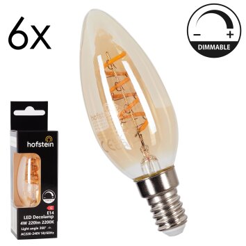 E14 LED 4 Watt warm-white dimmable 220 Lumen