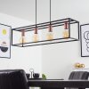 Flambeau Pendant Light black, 4-light sources