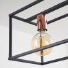 Flambeau Pendant Light black, 4-light sources