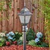 Naofe path light black, silver, 1-light source, Motion sensor