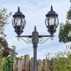 Lentua lamp post, path light black, 2-light sources