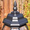 Lentua lamp post, path light black, 1-light source