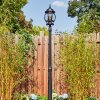 Lentua lamp post, path light black, 1-light source