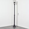 Loria lamp post, path light black, 1-light source